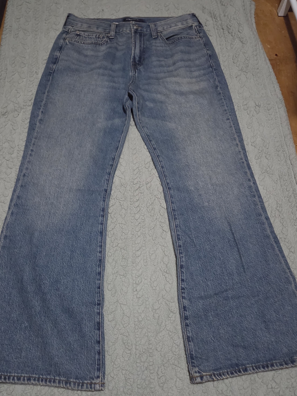 Aeropostale Men's Blue Bootcut Jeans